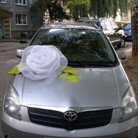 Роза на свадебную машину своими руками Роза на свадебную машину своими руками