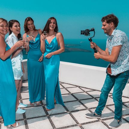Видеосъёмка свадьбы в Греции 