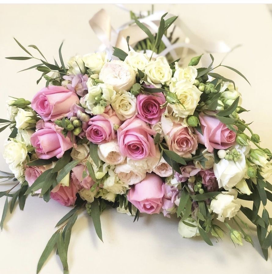 Букет невесты:"Добавь розового" - фото 20423131 Taya flowers - флористика