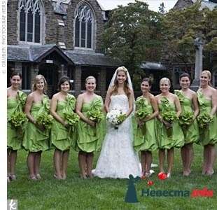 Фото 103264 в коллекции Зеленая свадьба - Невеста Настенька
