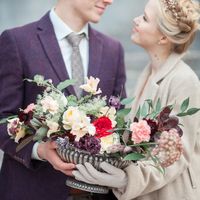 флористическая композиция, цветы, букет, букет невесты