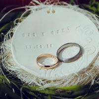 Если мне чудом понравилось кольцо из обычного магазина, то для моего мужа это был точно не вариант) Это кольцо из вольфрама и ешё чего-то, очень прочное, шлифованное, на мой взгляд очень современное и стильное
