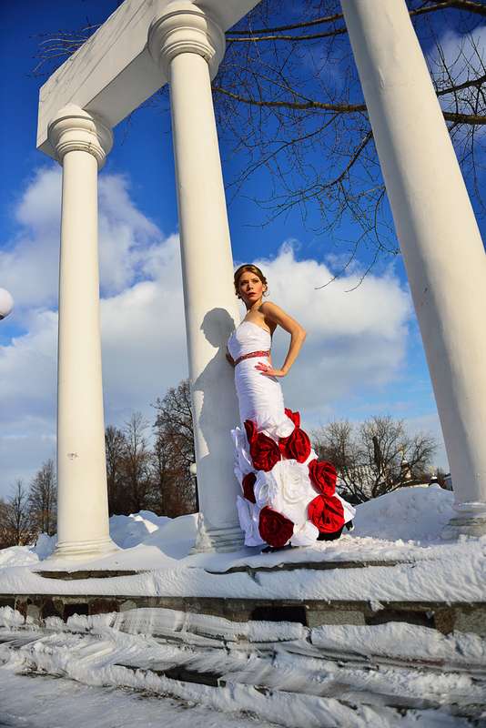 Фотосессия, платье, зима - фото 684935 SergeYsir - фотограф