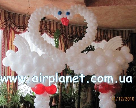 Свадебное оформление шарами - фото 893929 Компания Воздушная планета - оформители