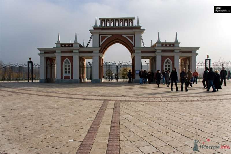 Центральный вход в парк Царицыно - фото 34528 Теша