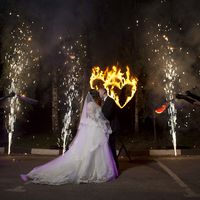 Свадебное огненно-пиротехническое шоу