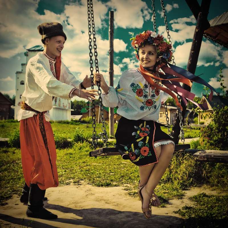 Фотосессия в украинских костюмах - фото 1072337 Агентство праздников "Этно Свадьба"