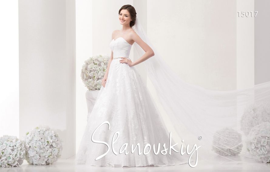 Свадебное платье 2015 года от Slanovskiy модель 15017. - фото 3306933 Свадебный салон Slanovskiy в Москве