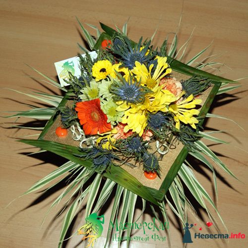 Букет "Колючка" - фото 144644 Мастерская цветочной феи - цветы