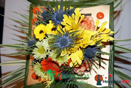Букет "Колючка" - фото 144655 Мастерская цветочной феи - цветы