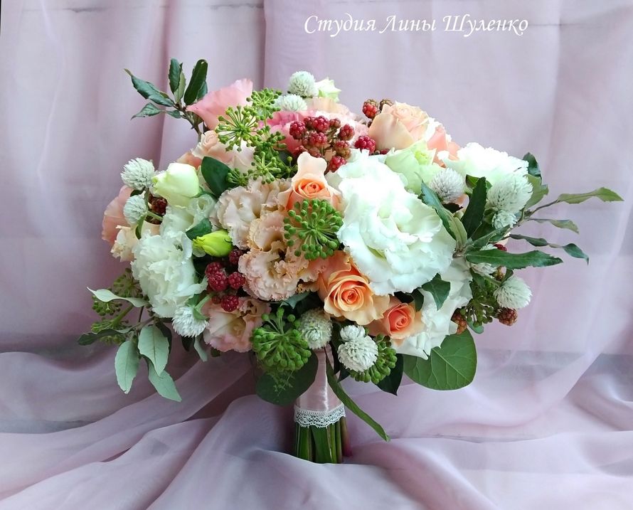Букет невесты из крымских цветов