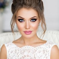 Свадебная прическа и макияж от Эль Стиль
