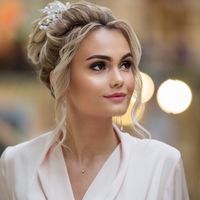 Свадебная прическа и макияж от Эль Стиль