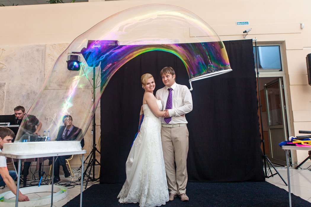Фото 1348773 в коллекции Шоу мыльных пузырей на свадьбе - Мастерская Суперпраздников - шоу мыльных пузырей