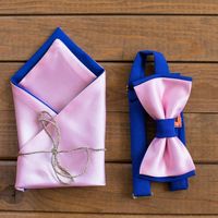 Комплект галстук-бабочка синий с розовым и платочек.
Стоимость комплекта - 1190р.

Чтобы заказать пишите в л.с. 