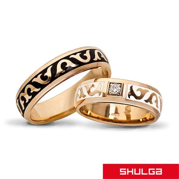 Обручальные кольца РУССКИЙ СТИЛЬ - фото 1517307 Ювелирная компания Shulga