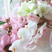 бело-розовая свадьба