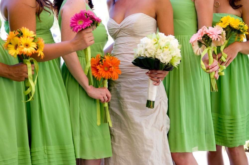 Подружки невесты в зеленом - фото 2390790 Свадебная_пчелка