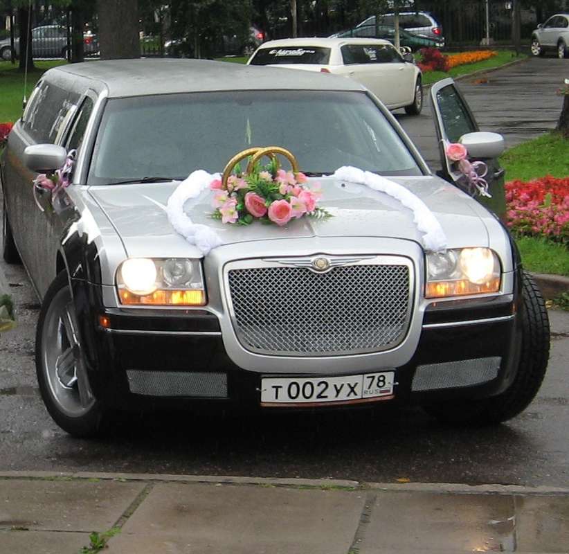 кольца с лентами для машины - возможен прокат - фото 1810277 Свадебные платья - дизайнер Юлия Лиховенкова