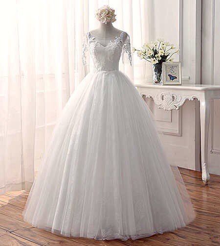 Свадебное платье  - модель А895 в аренду