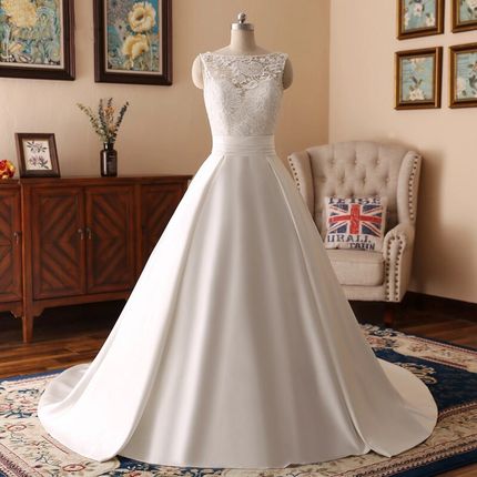 Свадебное платье со шлейфом А1461