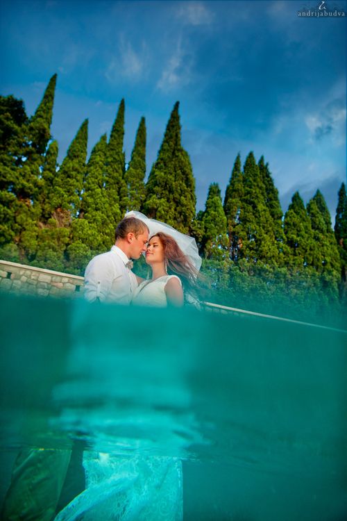 Trash the dress в Будве, Черногория