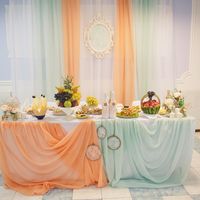 Свадьба в стиле "Шебби-шик",оформление свадьбы в мятно-персиковых тонах,Тамбов