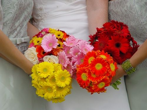 Букет невесты из гербер - фото 1663533 Флорист Верещагина Ирина