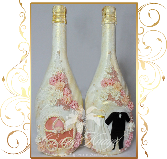 Фото 810057 в коллекции Свадебные бокалы, шампанское, подушечки для колец - Кнауб Ольга - Свадебные аксессуары