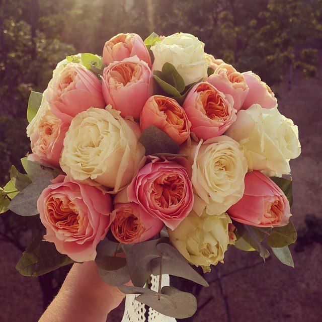 Букет невесты
свадебная флористика
 - фото 9191760 Парикмахер - визажист Алла Зинченко