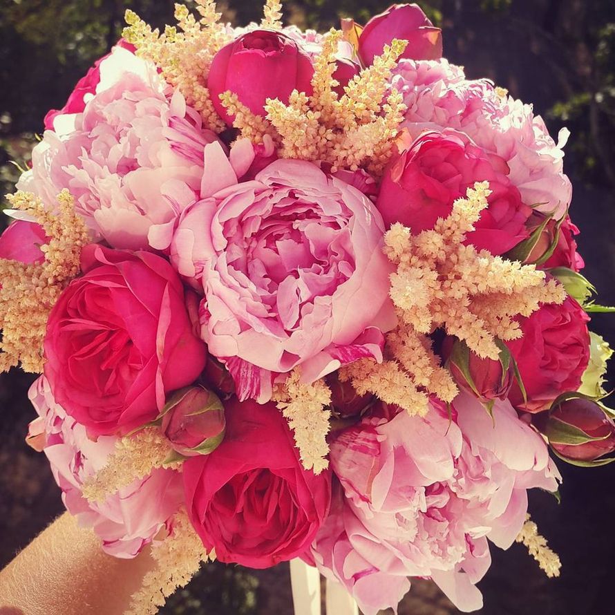 Букет невесты
свадебная флористика
 - фото 9191824 Парикмахер - визажист Алла Зинченко