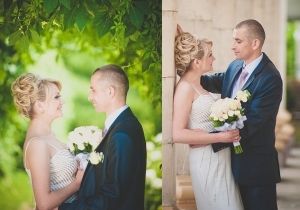 Прическа невесты, свадебный макияж 
стилист Алла Зинченко
 - фото 9192004 Парикмахер - визажист Алла Зинченко