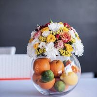 композиция на столы гостям с фруктами
