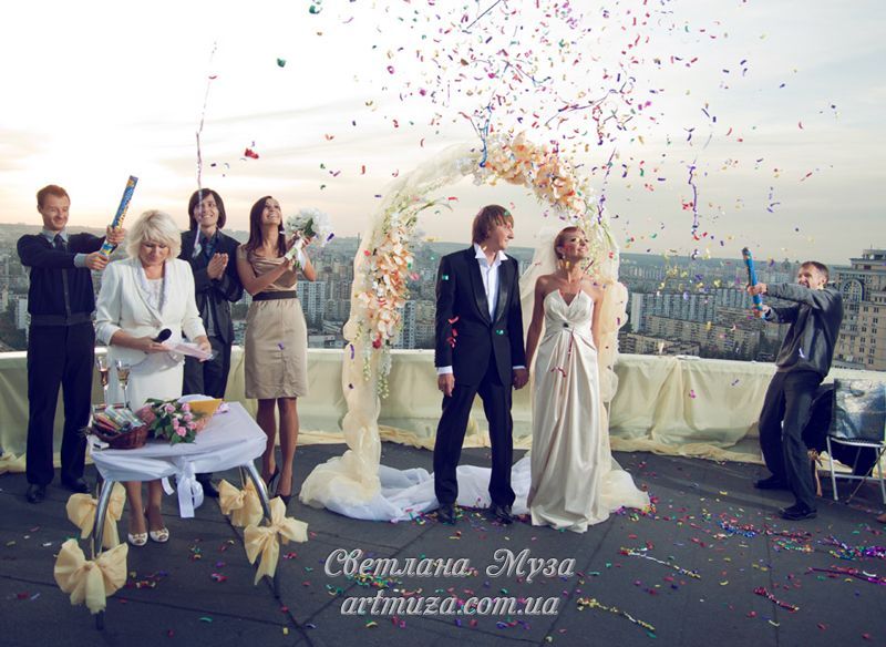 Выездная свадебная церемония в Киеве - фото 1922249 Ведущая выездных церемоний бракосочетания - Муза