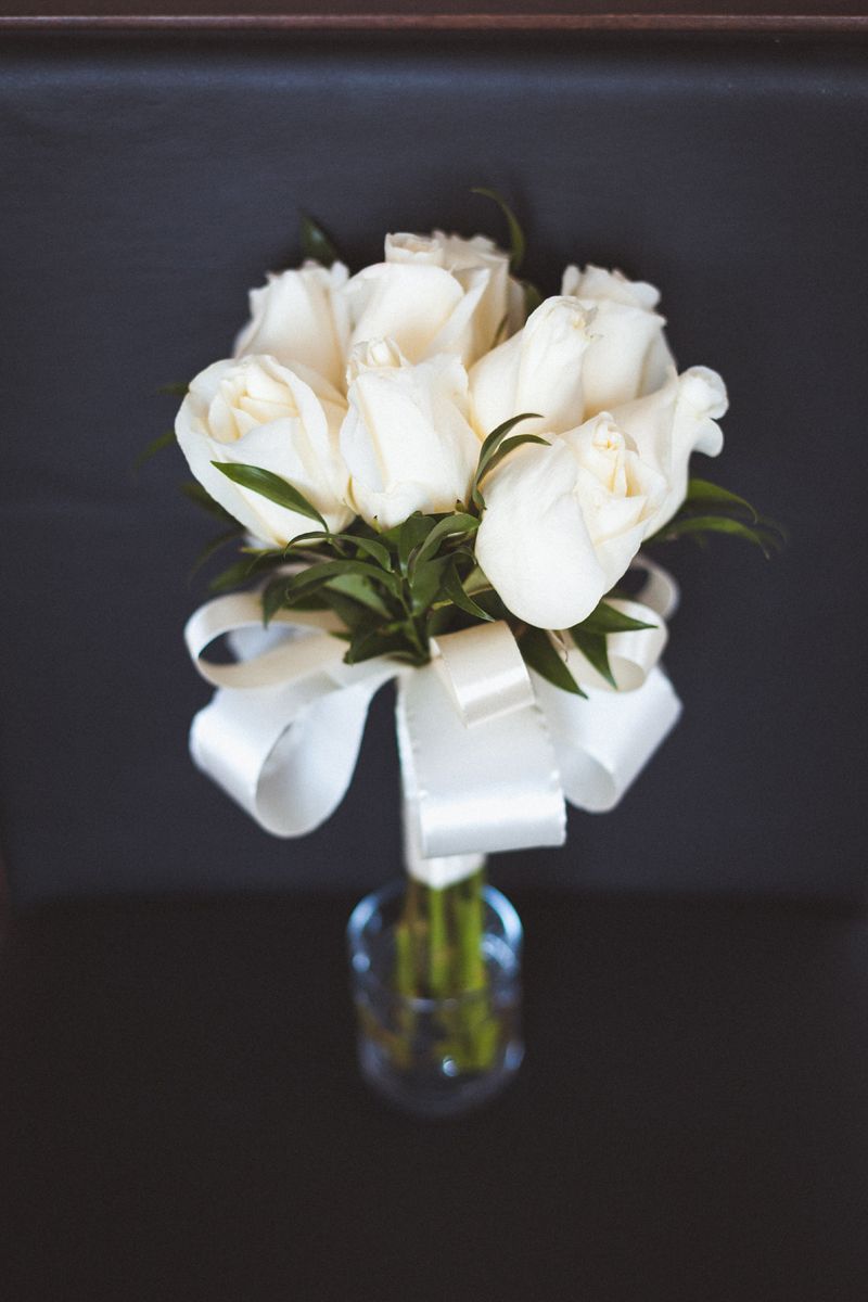 Элегантный букет из белых роз - фото 2188850 Фотограф Екатерина Манько