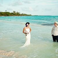 свадьба в доминикане, доминикана, остров саона, арка, свадебная церемония, веселье, счатье, свадьба на пляже