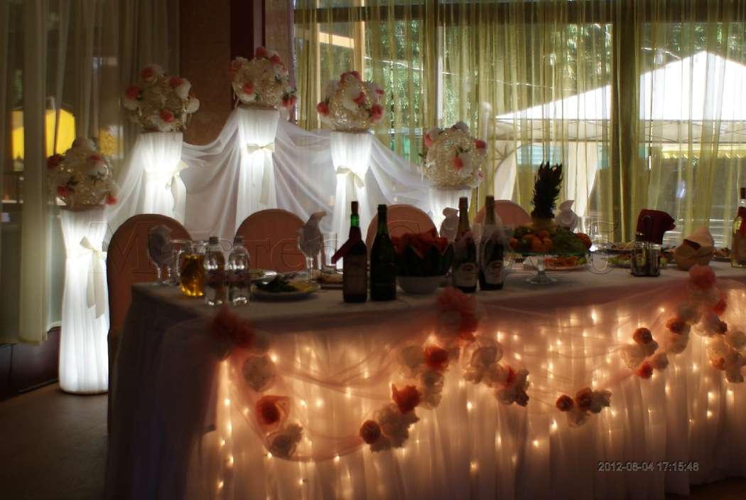 Свадьба в ресторане "У Валентины" - фото 2067164 Мастер свадьба: оформление