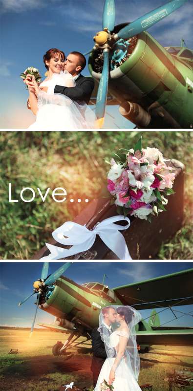 стилизованная свадьба, ретро, самолёты - фото 2209418 Mak-photo - фотосъёмка