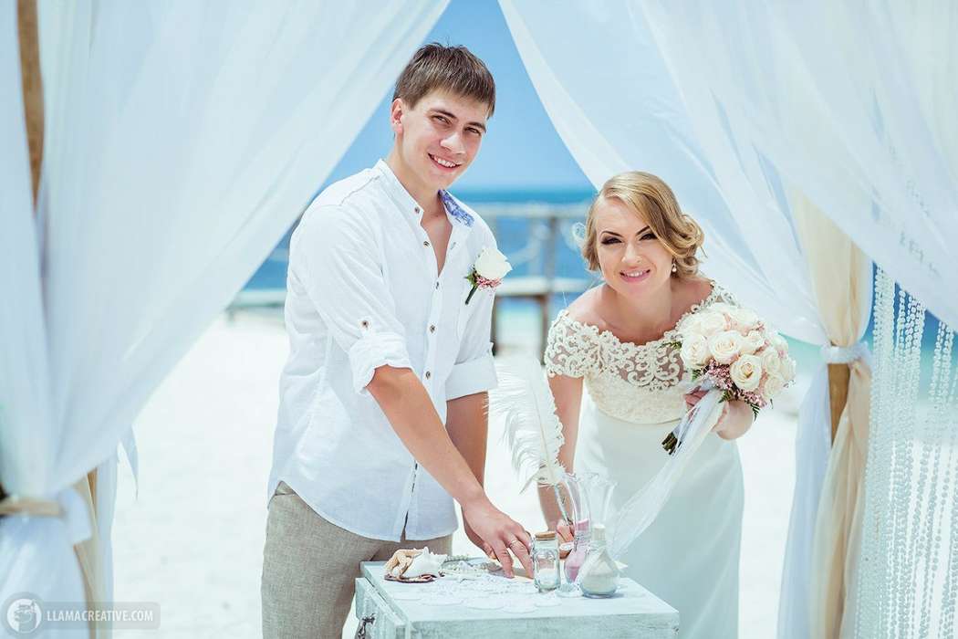 Фото 7237308 в коллекции Анна & Рустам Свадьба на пляже "Amor" - Агентство Grandlove wedding