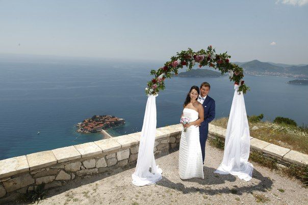 Свадебная прическа в Черногории - фото 2726617 Стилист-визажист - Ирина Мулина 