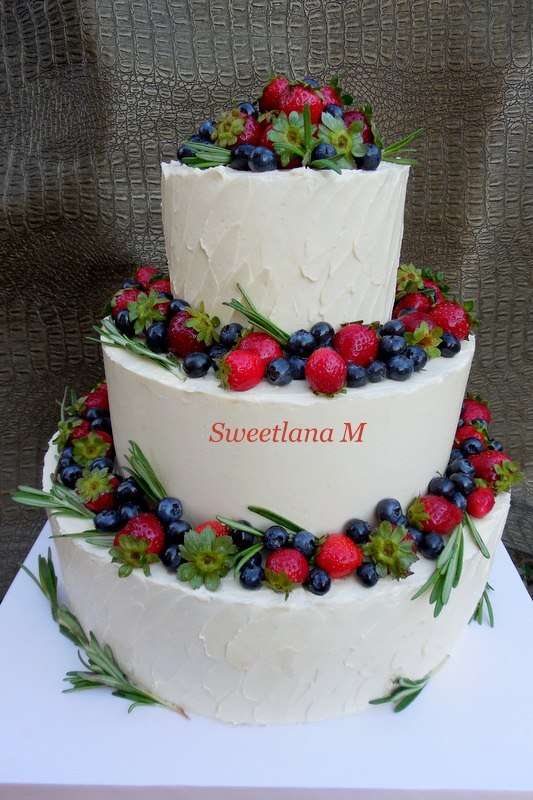 Свадебный торт 10 кг. - фото 11810230 Светлана Мельникова - торты на заказ