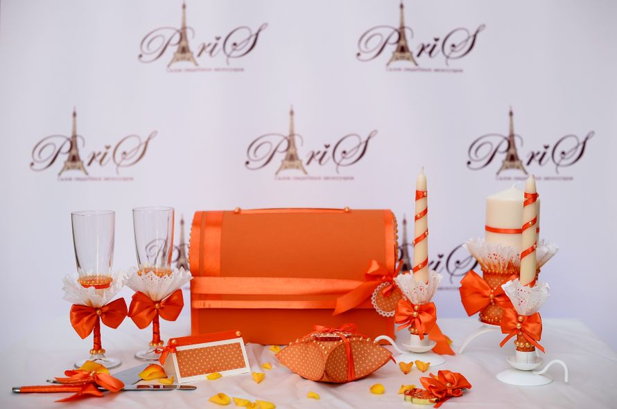 Коллекция "Апельсин" (ручная работа) - фото 2377656 Салон  свадебных аксессуаров "Paris"