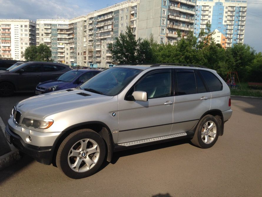 Аренда BMW X5 2004 г.в. Цвет серебро