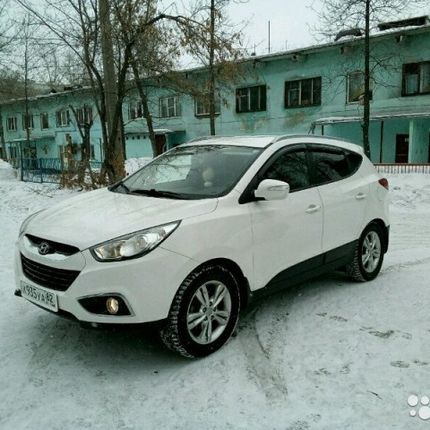 Hyundai IX35 2012 г.в. Цвет белый