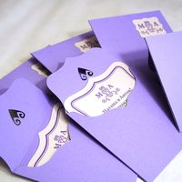 Свадебное приглашение в конверте