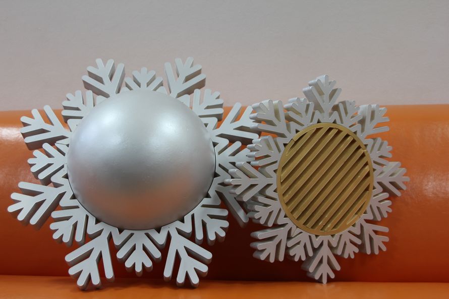 Снежинки для зимнего декора - фото 3483663 3D-Logo - свадебные буквы и декорации