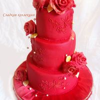 Торт "платье невесты"