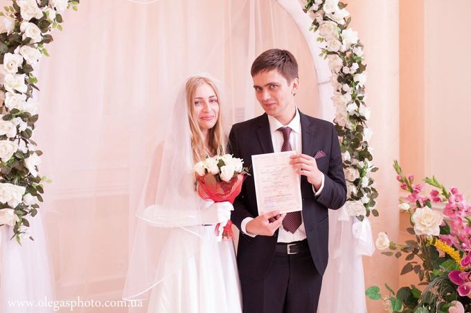 Фото в загсе примеры свадебные Фотограф на свадьбу киев: фото 2777725 - Фото и видео от Olegasphoto