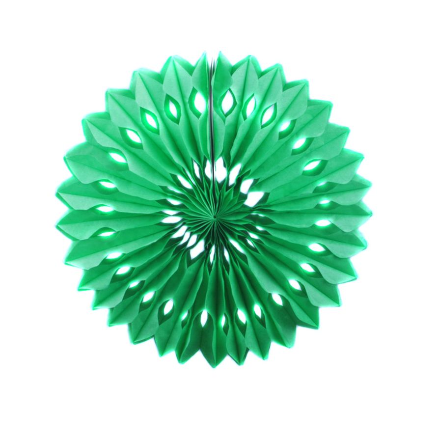 Зеленый с перфорацией - фото 2957527 Все для праздника - бумажные украшения и декор