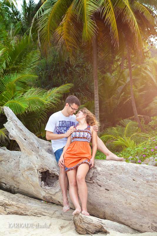 Медовый месяц на тропическом острове Алены и Вити - фото 3002223 Видеограф Karkade studio